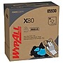 WypAll PowerClean X80 Cloths, 8.34" x 16.8", Red, 80 Sheets/Box, 5 Boxes/Carton (05930)~#|#~C02ACBC3-D6BD-4FBB-9F2259BBF25E8AD8_sc7