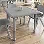 Flash Furniture Wren Square Activity Table, 24" x 24", Height Adjustable, Soft Gray (YUYCX0022SQRSGY)~#|#~C035C89E-26AE-4ECB-BDFC069C998C429F_sc7