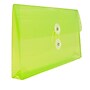 JAM Paper Premium Plastic Filing Envelope with Button & String Closure, Lime Green, 3/Pack (921B1LIX3)~#|#~C036751D-F33B-470B-8AD9B38A4F3EF5D5_sc7