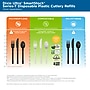 Dixie Ultra SmartStock Series-T Polystyrene Knife Set, Black, 960/Carton (DUSSK5)~#|#~C03BB236-95E5-49AC-AA1BAB17AF4A5BB0_sc7