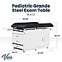 Viva Comfort Pediatric Exam Table with Step Stool & Storage, 500 lbs. Capacity, Black (996-09-PMB-BLK)~#|#~C03E6606-5A3E-4490-A1D9537DECDF0499_sc7