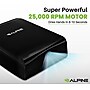 Alpine Industries Willow Commercial High Speed 110V Automatic Electric Hand Dryer, Black (405-10-BLA)~#|#~C04905DB-A1B1-4E82-8ABBCC0C83872BC0_sc7