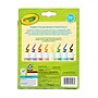 Crayola Washable Water-Based Marker, Crush Resistant Tip, Assorted Colors, 8/Pack (81-1548)~#|#~C0614407-E9B4-4253-AE4E716B4C87A94F_sc7