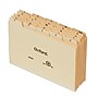 Oxford Index Card Dividers, 4" x 6", Manila, 25/Set (B6425)~#|#~C0768557-8F2D-484D-8CF805AE309419EE_sc7