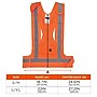 Ergodyne GloWear 8142BA High Visibility Safety Vest, ANSI Class O1, Orange, 4X/5X (27023)~#|#~C07D5EA1-DA8C-4457-8A121DAF407688CC_sc7