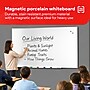 TRU RED™ Magnetic Steel Dry Erase Board, Satin Frame, 8' x 4' (TR61178)~#|#~C0825517-5A87-4A78-BB0154A898C62881_sc7