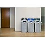 Rubbermaid Slim Jim Single-Stream Recycling Station, 33 Gallon, Gray/Black (2171554)~#|#~C0A1C713-121F-40FD-802E4257EAF27F28_sc7