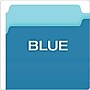 Pendaflex Recycled File Folder, 1/3-Cut Tab, Assorted, Legal Size, Blue, 100/Box (153 1/3 BLU)~#|#~C0A8A646-AAD8-4798-81B67048964CF159_sc7