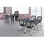 Regency Kee 72" x 24" Training Room Table, Grey/Chrome (MT7224GYBPCM)~#|#~C0B5E02C-89F6-45AA-A33E5058C789E076_sc7