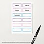 Avery No-Iron Waterproof Fabric Name Labels, 3/4" x 1-3/4", Assorted Colors, 24 Labels/Pack (40775)~#|#~C0C2C7D3-242B-457F-A427145D35F29292_sc7