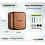 Alpine Industries Hemlock 110 - 120V Automatic Hand Dryer, Copper (400-10-COP)~#|#~C0C4E836-0ED1-4257-8D5AD8E66FD0C6AF_sc7