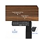 FlexiSpot E7 Pro 60"W Electric Adjustable Standing Desk, Black Walnut/Black (E7BPRO6030-BW)~#|#~C0CE7EF4-C4E6-406B-9018F9FB0B3CA49B_sc7