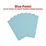 Staples Pastel 30% Recycled Color Copy Paper, 20 lbs., 8.5" x 11", Blue, 500/Ream (14786)~#|#~C0E71AB3-6D73-49BE-AFAF6C8EAFEE729A_sc7