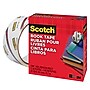 Scotch Book Transparent Clear Tape, 1.5" x 15 yds., 3" Core, Transparent (845)~#|#~C0E917E2-E0D9-4EAB-A6AEE72DC7789401_sc7