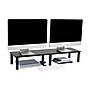 Mind Reader Adjustable Dual Monitor Stand, Black (DUBMO-BLK)~#|#~C1034B4F-6499-4BB6-ACDA2C81E815FE7E_sc7