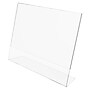 Deflecto Classic Image Document Holder, 8.5" x 11", Vertical, Table Top, Clear Plastic (66701)~#|#~C10B5D0F-6C39-40C9-83B814198EB07563_sc7