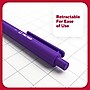 TRU RED™ Retractable Quick Dry Gel Pens, Medium Point, 0.7mm, Assorted, 5/Pack (TR54497)~#|#~C10FC669-9267-4134-B7EC63547C3869CD_sc7