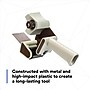 Scotch 2" Handheld Packing Tape Dispenser, Gray/Silver (H180)~#|#~C117F79C-5072-4A5C-A5A9E6EAECF1865A_sc7