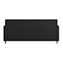 Flash Furniture Hercules Diplomat LeatherSoft Sofa, Black/Chrome Legs (BT8273BKCHR)~#|#~C12A1BE7-C0ED-4444-8282AE175D4B81AB_sc7