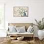 Amanti Art White Bouquet by Julia Purinton Framed Canvas Wall Art Print, 33" x 23" (A42675526803)~#|#~C12F9BF5-7B0E-43F9-A374C70E4E6B4136_sc7