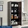 Sauder Select 71"H Storage Cabinet with 4 Shelves, Cinnamon Cherry (419496)~#|#~C1422DDC-7C4A-43BE-8D261B3276852656_sc7