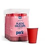 Perk 16 Oz Plastic Cold Cups, 50 Count Disposable Cups for Cold Drinks, Parties & Everyday Use, Red~#|#~C1467570-A7BD-4443-A4E4F68A217EB62B_sc7