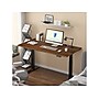 FlexiSpot E7 Pro 60"W Electric Adjustable Standing Desk, Black Walnut/Black (E7BPRO6030-BW)~#|#~C15606E1-2F77-487B-B488DECB2C0270EA_sc7