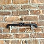 Nahanco 14" Plastic Heavy Weight Skirt/Slack Hanger, Black, 100/Pack (2600RC)~#|#~C159793C-02CB-458F-B0805F9A93E00E92_sc7