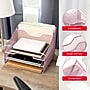 Staples 5-Compartment Metal Mesh Desktop File Organizer, Dusty Pink (ST63828)~#|#~C1660ADD-4437-497A-8EF19586E1EE359B_sc7