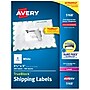 Avery TrueBlock Laser Shipping Labels, 3-1/2" x 5", White, 400 Labels/Box (5168)~#|#~C166433C-FACA-4008-A11331833589C994_sc7