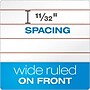 Ampad Gold Fibre Notepad, 8.5" x 11.75", Wide Ruled, White, 70 Sheets/Pad (TOP20008R)~#|#~C173D51B-6566-4D63-8644196438F44ED3_sc7