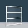 Luxor Translucence 3-Panel Room Divider, 70"H x 70"W, Translucent Plastic (PPWL010)~#|#~C1918AE5-67F6-48C8-949FC61554A670AF_sc7