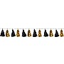 Beistle Metallic Tassel Garland Party, Black/Gold, 2/Pack (59927-BKGD)~#|#~C1A1A8FA-31C6-4653-AB68F934A6823B21_sc7