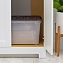 Iris 40 Quart Storage Bin with Latching Lid, Plastic, Clear, 5/Pack (500147)~#|#~C1C16C70-F835-4B3F-BA0DCCA06BA9B4DB_sc7