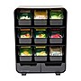 Mind Reader 11-Compartment Plastic Tea Bag Organizer, Black (TBORG-BLK)~#|#~C1D4640F-4908-4278-861DB778C289AB16_sc7