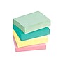 Post-it Notes, 1 3/8" x 1 7/8", Beachside Café Collection, 100 Sheet/Pad, 12 Pads/Pack (653AST)~#|#~E3036C48-2867-44D6-A84E63FFAAB5195D_sc7