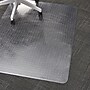 Staples Carpet Chair Mat with Lip, 45" x 53'', Low-Pile, Clear (20232-CC)~#|#~C1F7C395-FB50-4DE4-867C70BE1FE67E0F_sc7
