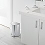 simplehuman Semi-Round Mini Stainless Steel Step Trash Can, 1.6 Gallon (CW2106)~#|#~C1FA7A15-0468-49DA-BE3A81B93E22F99D_sc7