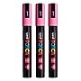 POSCA PC-5M Water Based Paint Marker, Medium Bullet Tip, Pink, 3/Pack (UBCPC5MPINK-3)~#|#~C2133CFD-8AAF-4163-A7FDC387A57BB6F4_sc7