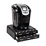 Mind Reader Plastic 2-Tier 6-Drawer Coffee Pod Storage Drawer, 72 Pod Capacity, Black (TRY6PC-BLK)~#|#~C22DAE86-7762-45C9-B0BEEC2A1B18C33C_sc7