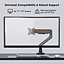 FlexiSpot MA9 Premium Single Monitor Mount, Up to 49" Monitor, Black (MA9-S-DP-US)~#|#~C2391CBA-D0D1-4F25-A443E0248FE1F531_sc7