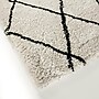 Flash Furniture Roxy Collection Polyester 89" x 62" Rectangular Handmade Rug, Ivory/Black (RCKJ1810700157)~#|#~C245F791-F25C-4C0B-833878886EC50751_sc7