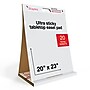 Staples Ultra Sticky Tabletop Easel Pad, 20" x 23", 20 Sheets/Pad - Easelt Pad for Meetings & Classrooms~#|#~C252CABC-56FA-4B08-BA28BD94ACF02E7F_sc7