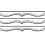 Creative Teaching Press EZ Border, 2.75" x 3" x 2', Color Dotted Swirl, 24/Pack, 3 Packs/Bundle (CTP10484-3)~#|#~C278B0A8-BE6A-4727-ACE8401003572334_sc7