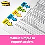 Post-it 'Initial Here' Message Flags, 1" Wide, Blue, 100 Flags/Pack (680-IH2)~#|#~C2843525-FBC3-4929-B85F7728C48928C4_sc7