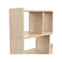Flash Furniture Bright Beginnings 5-Section Modular Storage Unit, 24.5"H x 31.5"W x 11.75"D, Brown (MK-KE23940-GG)~#|#~C28F141F-19BA-422B-BD0B045CEEE82B42_sc7