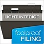 Pendaflex Reinforced Hanging File Folders, 1/5 Tab, Letter Size, Black, 25/Box (PFX 4152 1/5 BLA)~#|#~C29BC442-EFE9-4A1D-A822E90EDBB9067A_sc7