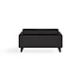 Safco Mirella 54" Vinyl Lounge Settee, Black (1731MRL2BLKBL)~#|#~C29EDB64-7A5B-427F-A9A733CA62EA673C_sc7