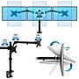 Mount-It! Adjustable Triple Monitor Mount, Up to 32", Black (MI-753XL)~#|#~C2A3771E-DBEF-4865-BB5681DDF05B21E8_sc7