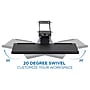 Mount-It! Under Desk Computer Keyboard and Mouse Tray, Black (MI-7135)~#|#~C2A5E19C-11FD-4610-91119E17B7B03738_sc7